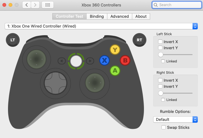 xbox one driver for mac osx